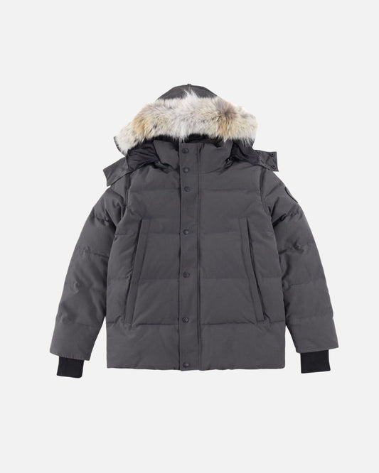 Doudoune a fourrure Canada Goose - grise